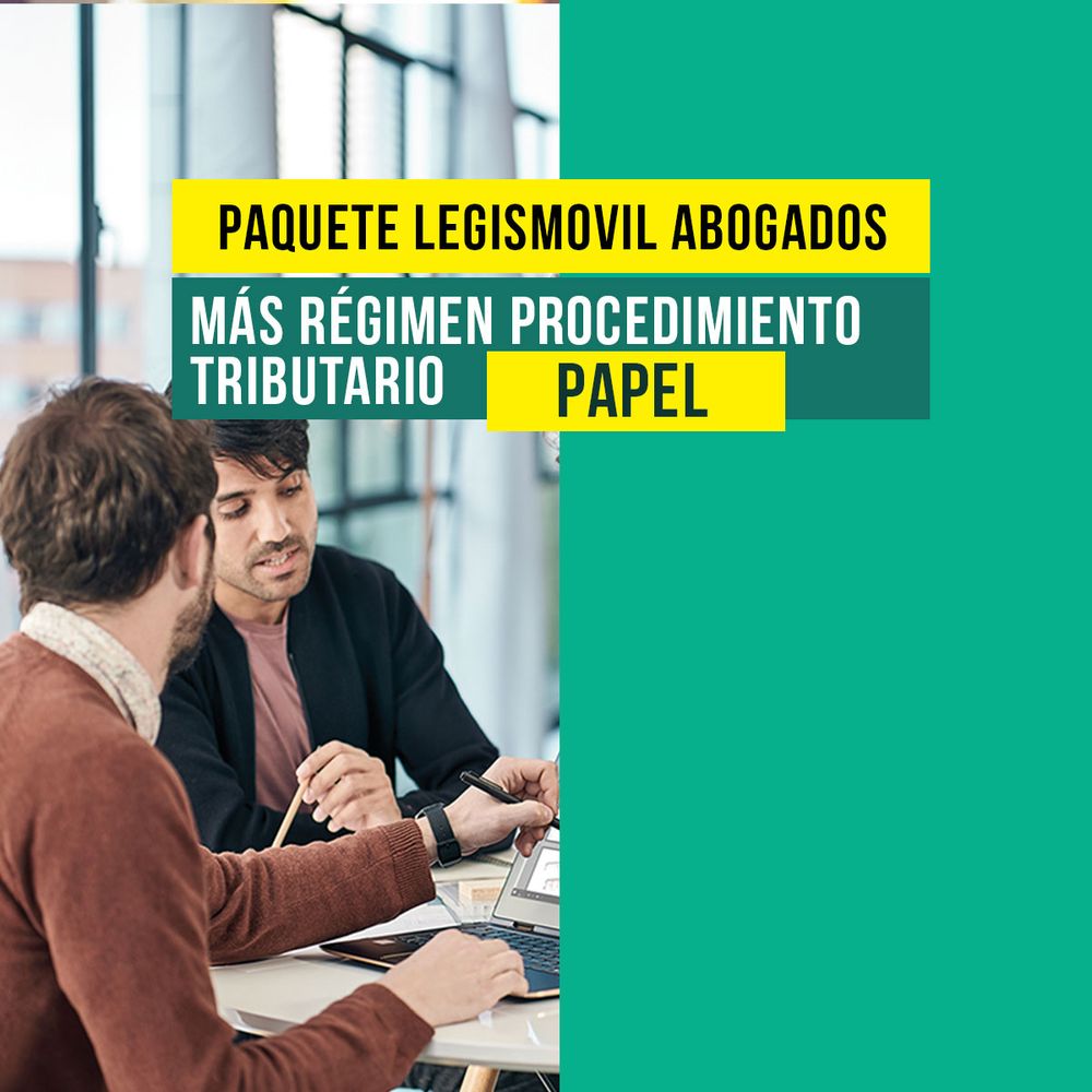 Paquete Legismovil Abogados Mas Regimen Procedimiento Tributario Legis